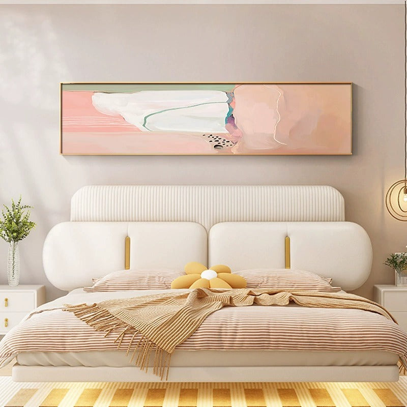 Pink Bedroom Bedside Decoration Painting
