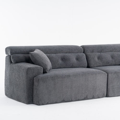 4-seater combined Sofa With 2 Pillows