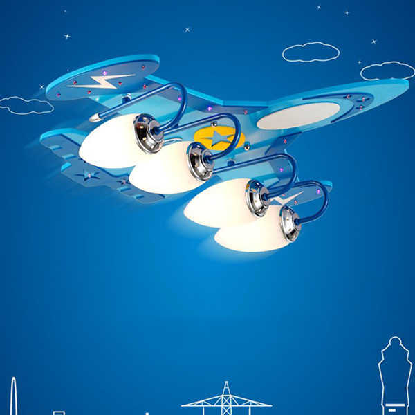 Airplane Cartoon Eye Protection Lamps