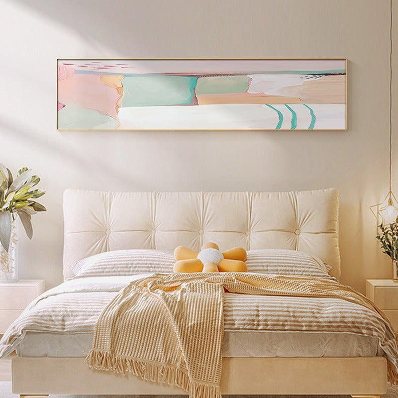 Pink Bedroom Bedside Decoration Painting